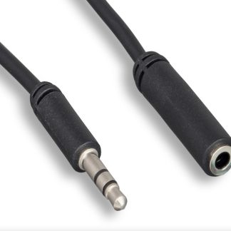 Slim Mold 3.5mm M / F Stereo Audio Cable