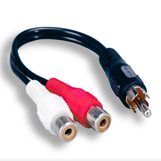 RCA to RCA Audio Splitter Adaptor Cable