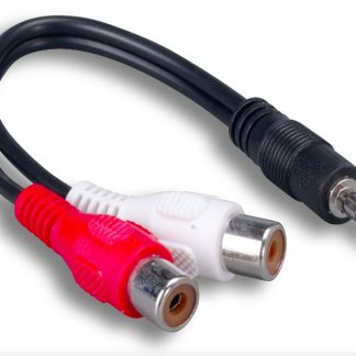 3.5mm Stereo to 2 RCA Audio Adapter Cable