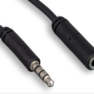 3.5mm TRRS Stereo M to F Audio & Microphone Cable