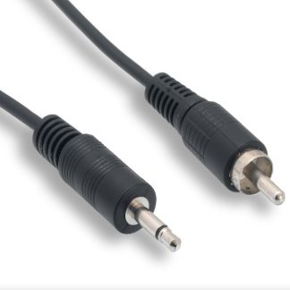 3.5mm Mono / RCA Male Audio Cable