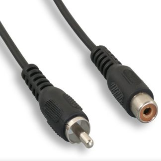 Standard RCA M to RCA F Composite Video Cable
