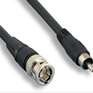 Premium BNC M to RCA M Composite Video Cable