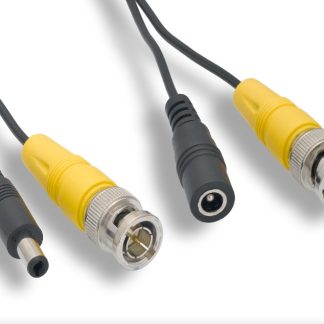26+20AWG BNC Video & Power Cable 150FT Black