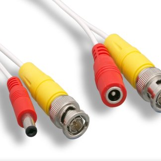BNC Video & Power Cable 28AWG White