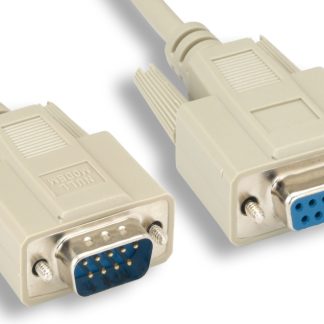 DB9 M / F Null Modem Cable