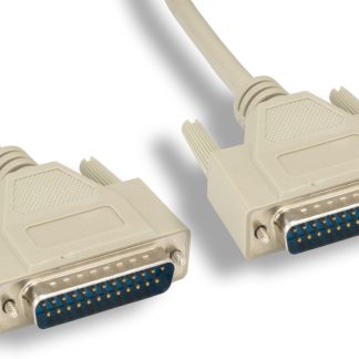 RS-232 DB25 M / M Serial Cable