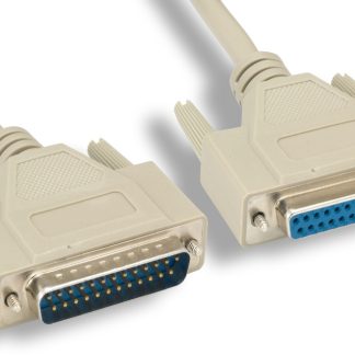 RS-232 DB25 M / F Serial Cable
