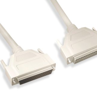 DB50 Male/Female SCSI Cable S/D 1:1 Molded, Beige