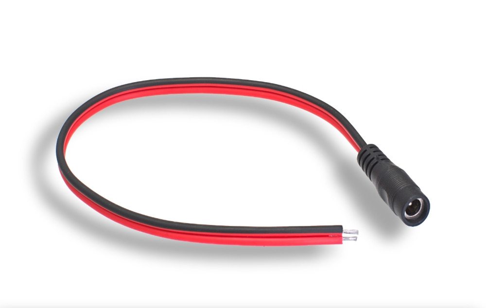 DC Power Cable Pigtail Female Plug