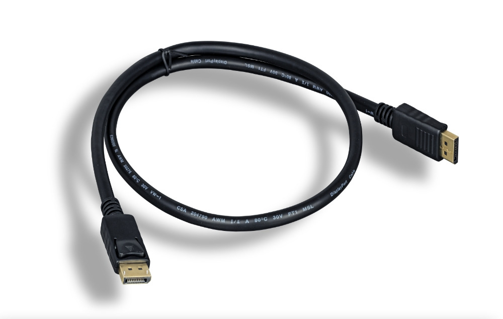 28AWG DisplayPort 1.2 Cable with Latch - Image 2