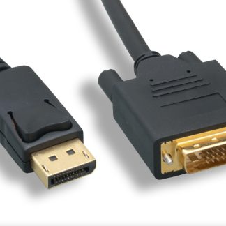 DisplayPort to DVI Cable with Latch