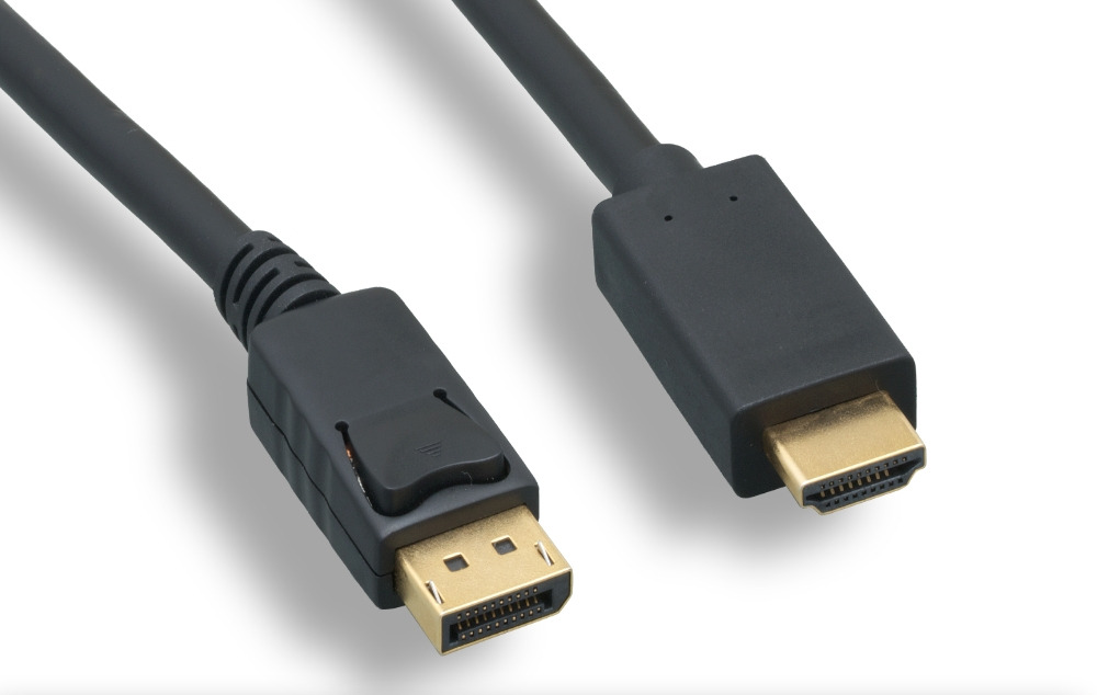 DisplayPort to HDMI Cable 4K with Latch