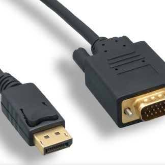 DisplayPort to VGA Cable with Latch