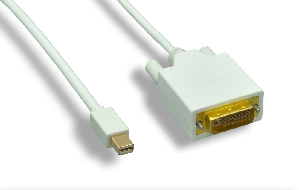 Mini DisplayPort to DVI Cable