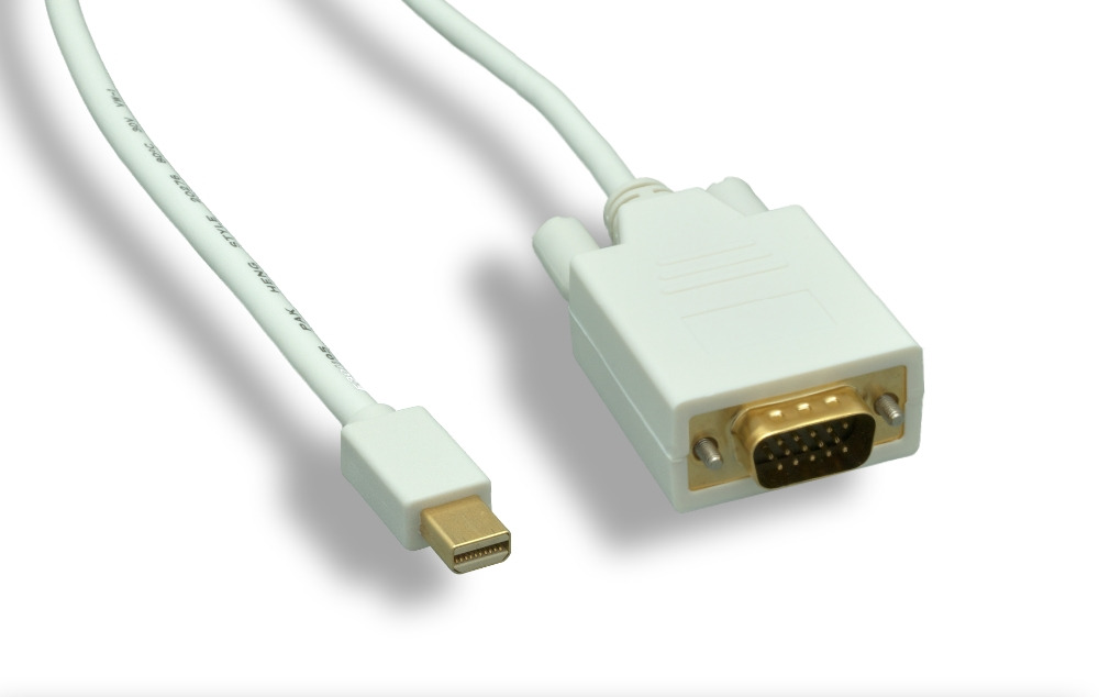 Mini DisplayPort to VGA Cable