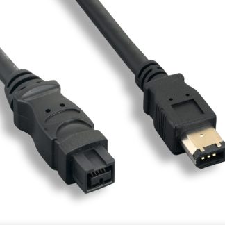 IEEE-1394b 9P to 6P Cable, Black
