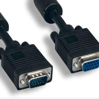 Super VGA Cable HD 15 M / F Black