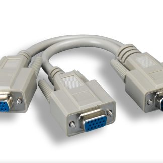 Standard VGA "Y" Splitter Cable Adaptor