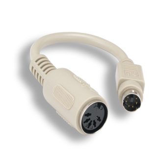 DIN 5 F To MDIN 6 M AT To PS/2 Keyboard Adapter Cable