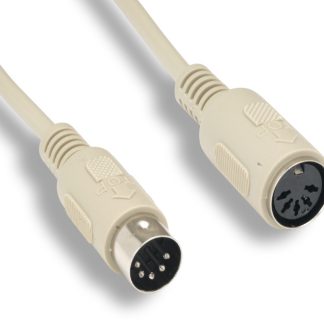 DIN5 M/F AT Keyboard Extension Cable