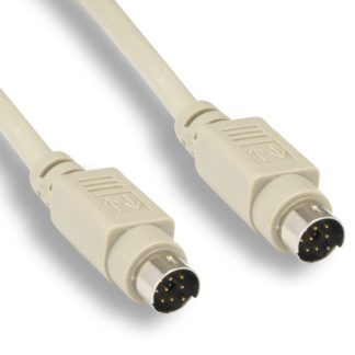 Mini DIN 8 M/M Serial Cable