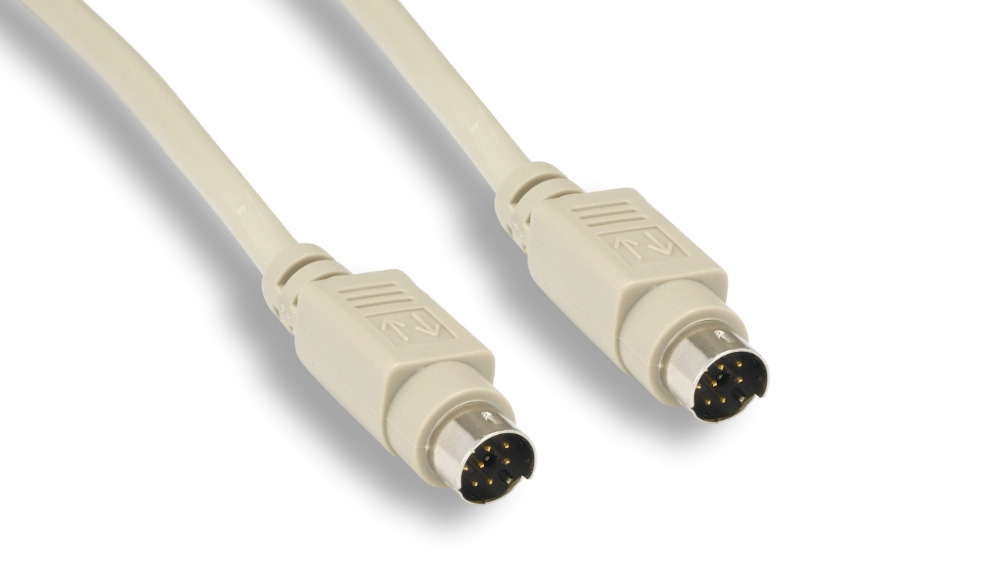 Mini DIN 8 M/M Serial Cable