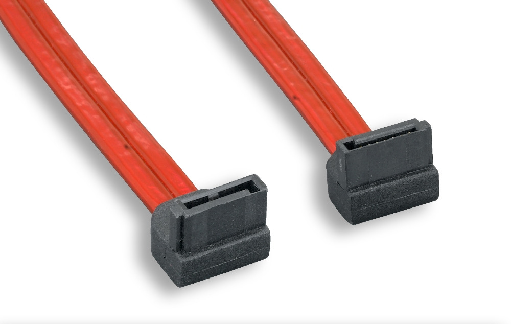 90 Degree 7 Pin Serial ATA Cable