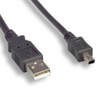 USB 2.0 A Male / Mini 4 Pin Male Cable