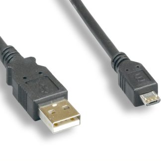 USB 2.0 A Male / Micro B Male Cable