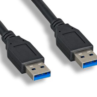 USB 3.0 A Male / A Male Cable Black