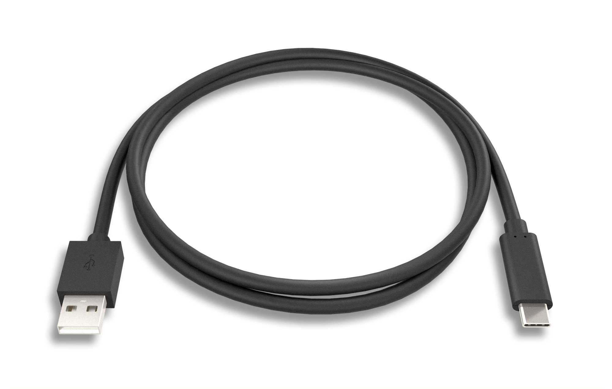 USB 2.0 Type C Male To A Male Cable - Image 2