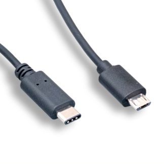 USB 2.0 Type C Male to Micro B Male Cable