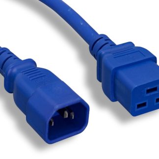 14 AWG Blue C14 / C19 Power Cord