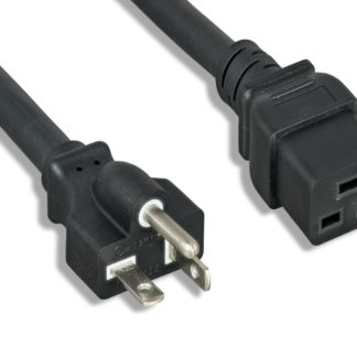 12 AWG AC Power Cord NEMA 5-20P to C19