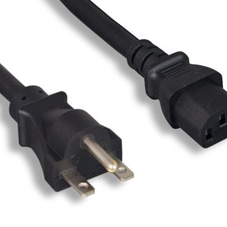 14 AWG AC Power Cord NEMA 6-15P to C13