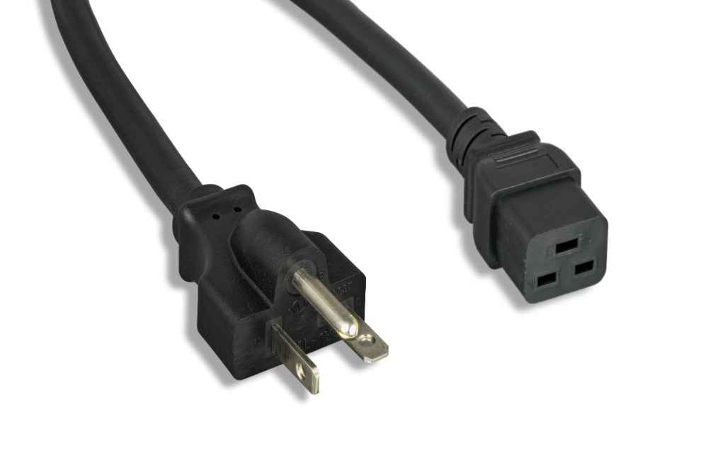 12 AWG AC Power Cord NEMA 6-20P to C19