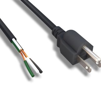 14 AWG NEMA 5-15P Pigtail/Remove Outer Jacket(ROJ) Cord