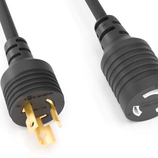 NEMA Locking 5-15P to NEMA Locking 5-20R 14AWG Power Adapter Cord