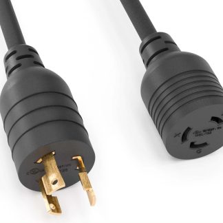 NEMA Locking 6-20P to NEMA Locking 6-30R 12AWG Power Adapter Cord