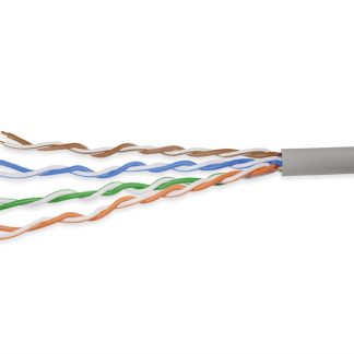 Cat. 5e UTP Solid Ethernet Bulk Cable 350MHz Gray