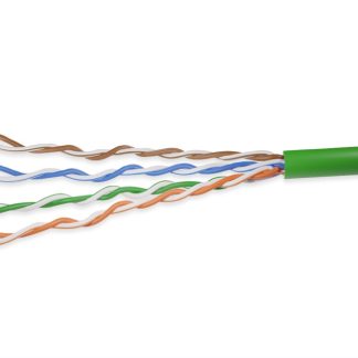 Cat. 5e UTP Solid Ethernet Bulk Cable 350MHz Green
