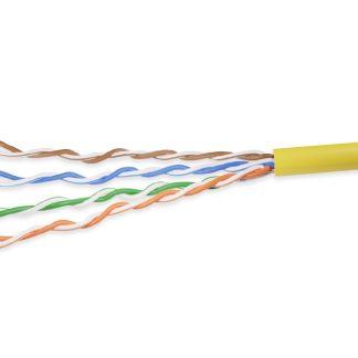 Cat. 5e UTP Solid Ethernet Bulk Cable 350MHz Yellow