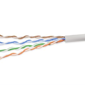 Cat. 5e UTP Solid Ethernet Bulk Cable 350MHz White
