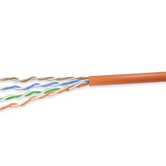 Cat. 5e UTP Stranded Ethernet Bulk Cable 350MHz Orange