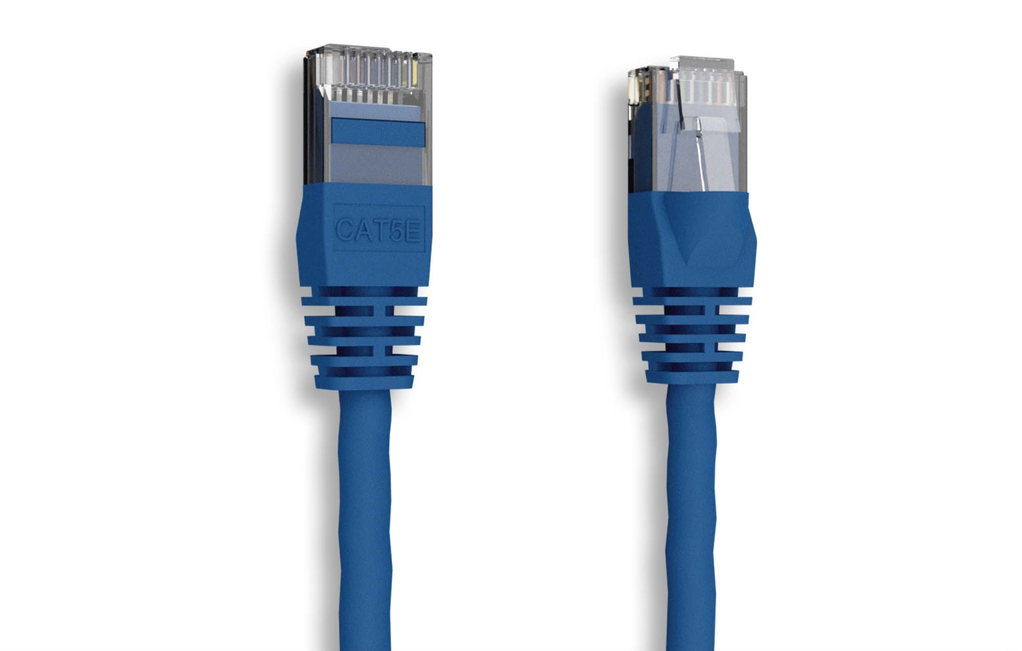 Blue Cat 5e UTP Patch Cable - Image 2