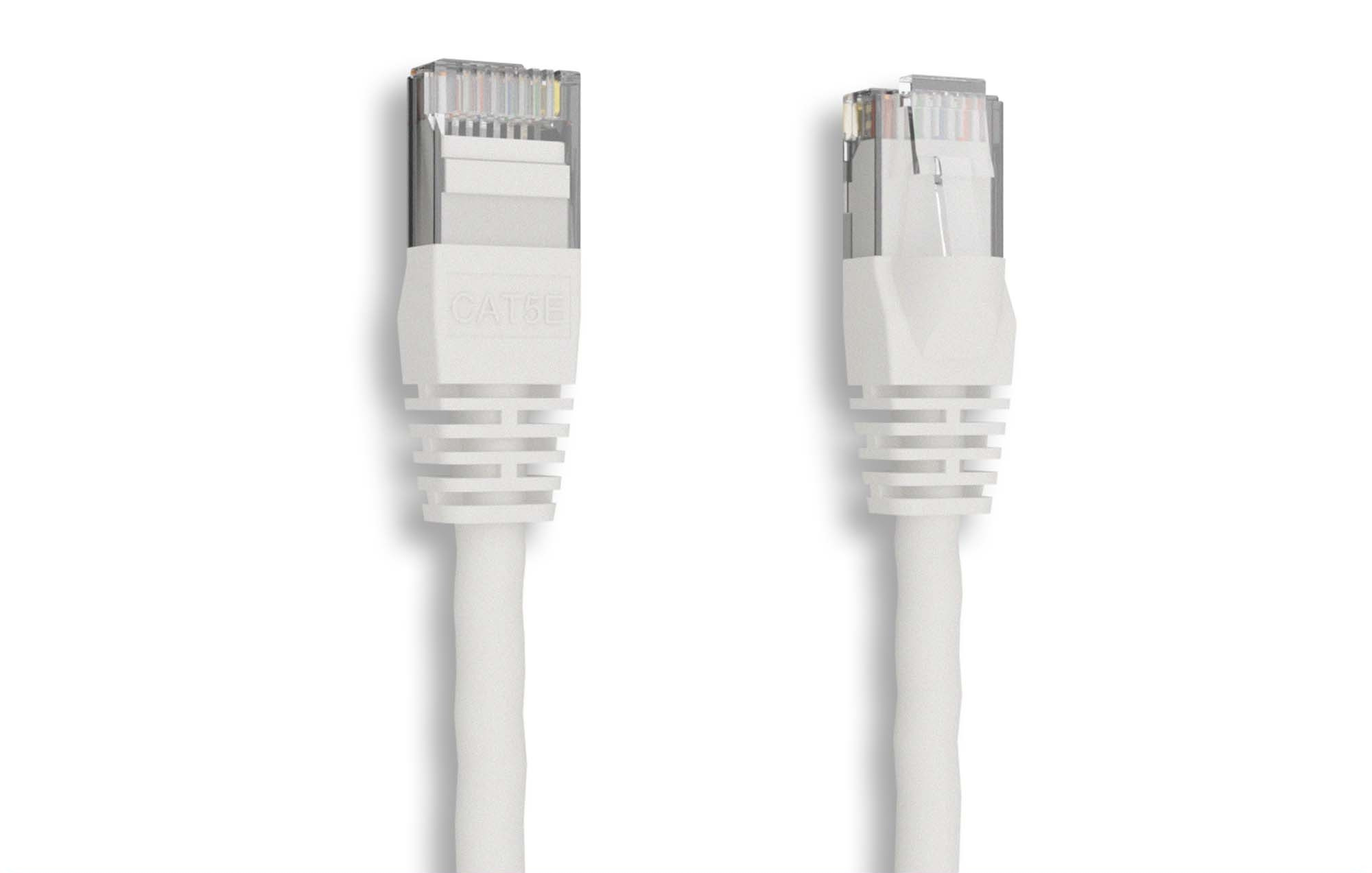 White Cat 5e UTP Patch Cable - Image 2