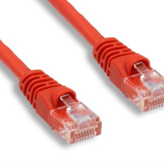 Red Crossover Cat 5e UTP Patch Cable