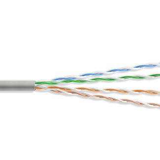 MINI CAT6.A UTP ETHERNET BULK CABLE 1000FT, GRAY