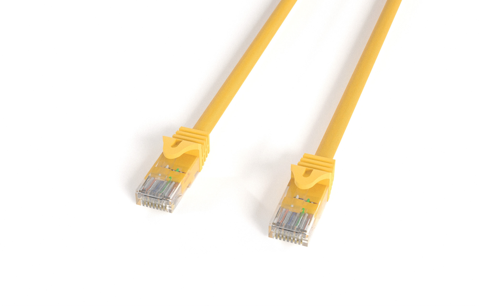 Yellow Cat 6a UTP Patch Cable